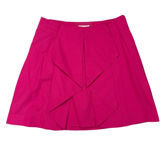 Maeve Dresses & Skirts - Maeve Anthropologie Skirt Size UK 10 A-Line Fuchsia Pink Cotton RRP £80